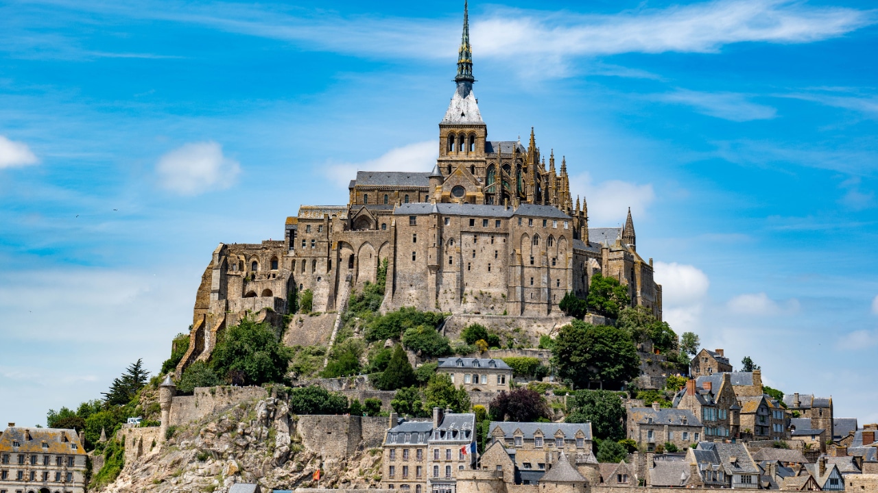 Picture of Mt. Saint Michel in Normandy France
